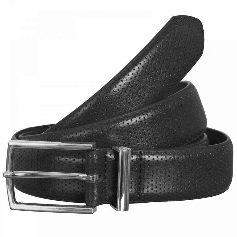 Carabou Leather belt _ Black