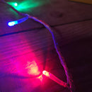 8m Multi Coloured Connectable Christmas Outdoor String 80 LED Lights
