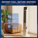HOMCOM Air Cooler Ice Cooling Fan For Bedroom, Living Room, White