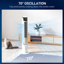 HOMCOM Air Cooler Ice Cooling Fan For Bedroom, Living Room, White