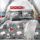 Bedlam Polar Bears Duvet Cover Set in Silver