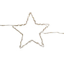 2.6m Set of 10 Star Curtain Lights 227 Rainbow LEDs Microbrights String Lights