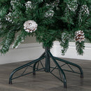 5ft (1.5m) Tall Rocky Mountain Pine Christmas Tree with 526 Snow Tipped Branches & Pinecones