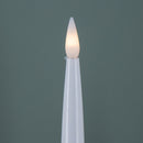 32cm Battery Operated Light Up Black Metal Christmas Candlebridge With 5 Warm White LEDs