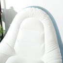 Outsunny Inflatable Chair And Footstool For Gaming, Reading, Watching