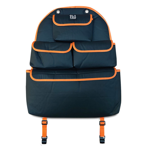 Rear Single Seat Storage Organiser - Orange