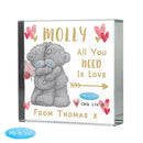 Personalised Me To You Hold You Forever Crystal Token