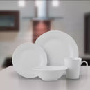 Lewis's 16 Piece Dinner Set - Arctic White