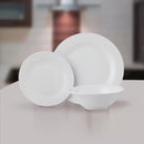 Lewis's 12 Piece Dinner Set - Arctic White