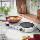 Lewis's Hotplate Double 2500W - White