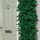 8ft (2.40m) Samuel Alexander Single Door Plain Green Flat Top Christmas Tree Arch with 2000 Tips