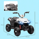 AIYAPLAY 12V Kids Electric Quad Bike with 4 Wheels Spring Suspension