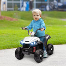 AIYAPLAY 12V Kids Electric Quad Bike with 4 Wheels Spring Suspension