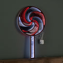 60cm Light up Hanging Christmas Lollipop Infinity Light Decoration with Spinning Effect