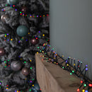 18.5m 1440 LED Christmas Cluster Multi-Action String Lights with Timer in Multi-Coloured