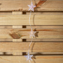 1.2 X 1.2m Light Up Christmas Star Curtain Lights With 108 Rainbow LEDs