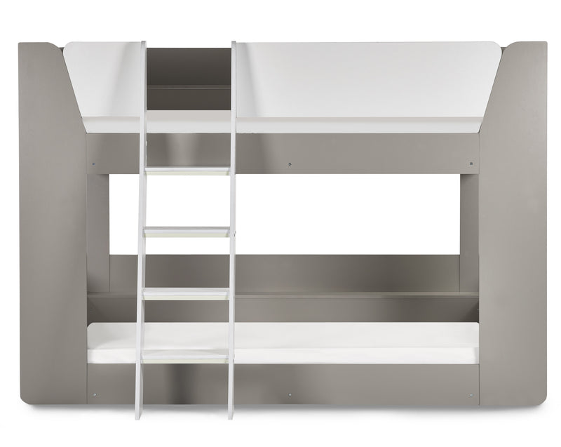Parsec Bunk Bed Taupe & White