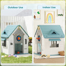 AIYAPLAY Playhouse for Kids Outdoor Indoor, 5 in 1 Garden House