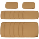 Outsunny Garden Rattan Sofa Set Polyester Cover Replacement No Cushion