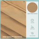 Outsunny Garden Rattan Sofa Set Polyester Cover Replacement No Cushion