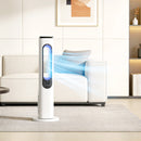 HOMCOM Bladeless Tower Fan, 35dB Standing Cooling Fan With Oscillating