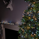 25m 1000 LED TreeBrights Christmas String Lights with Timer in Cool White & Warm White