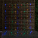 1.5m x 2m Light up Cascading Christmas Curtain Light with 240 Multi-Coloured LEDs