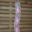 Set of 10 Light up Christmas Smart Icicle Lights with 50 Cool White & Multi-Coloured LEDs