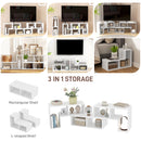 HOMCOM TV Unit for TVs up to 75 Inches, Free Combination TV Stand