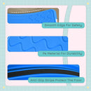 ZONEKIZ Balance Board, Kids Wobble Board For 3-6 Years, Dark Blue