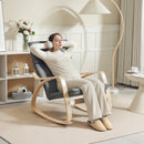 HOMCOM Comfortable Relax Rocking Chair With High Back