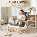 HOMCOM Comfortable Relax Rocking Chair With High Back