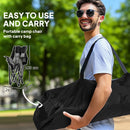 Outsunny Camping Chair For Adults, Padded Folding Chair - Green/Grey