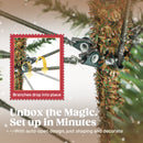 HOMCOM Christmas Tree, Full Spruce Xmas Tree, Easy Assembly
