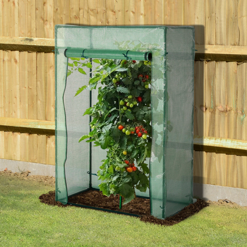 Outsunny Mini Greenhouse 100 x 50 x 150cm - Green