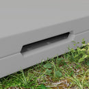 Outsunny 3ft Folding Camping Table With 2 Adjustable Height,