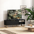 HOMCOM TV Unit, TV Stand Cabinet with Shelves and Storage Cupboard
