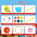 AIYAPLAY 8 in 1 Bouncy Castle for Kids, Inflatable Bounce House with Slide