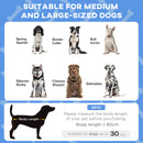 PawHut Cooling Raised Dog Bed w/ Breathable Mesh, Dark Blue