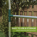 Outsunny Fruit Cage, Plant Protection Tent, Black