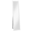 HOMCOM Full Length Mirror, Farmhouse Wall Mirror, Hanging & Freestanding