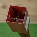 75mm x 75mm (3"x 3") Metal Garden Fence Post Holder & Spike