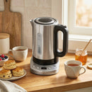 HOMCOM Electric Kettle, 1.7L Fast Boil, 3kW Water Kettle With Strix Thermost