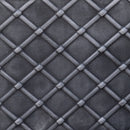 70cm Lazio Grey Plastic Pewter Effect Garden Patio Plant Pot Planter