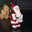 24cm Red And White Traditional Hanging Santa Christmas Pendant
