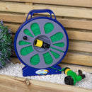 15m Lay-Flat Garden Hose Pipe with Storage Cassette