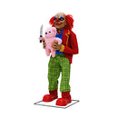 4ft Tall Lunging Animated Clown Halloween Animatronic Decoration