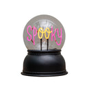 14cm Battery Operated Light Up Spooky Halloween Globe With LEDs