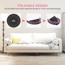 HOMCOM 40" Foldable Mini Fitness Trampoline W/ Foam Handle 122 CM