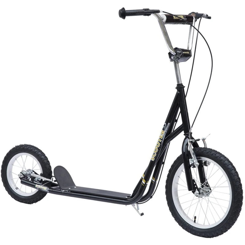 HOMCOM Teen Stunt Scooter  for 5+ Years -  Black